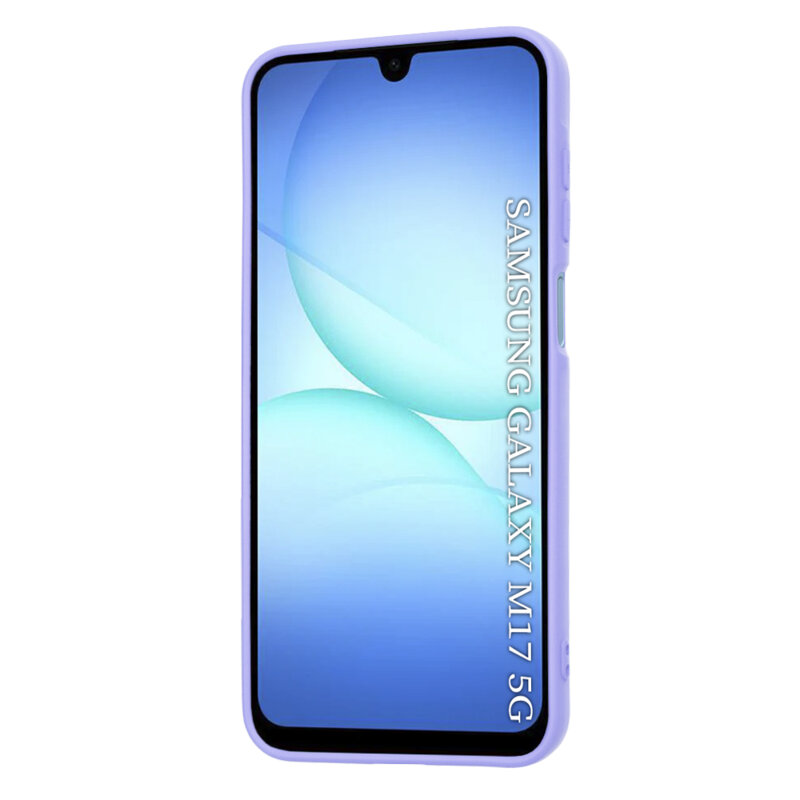 Husa silicon Samsung Galaxy M17 Techsuit SoftFlex, violet