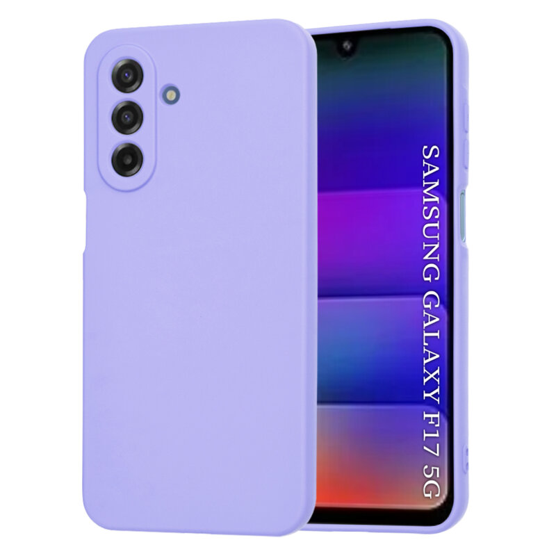 Husa silicon Samsung Galaxy F17 Techsuit SoftFlex, violet