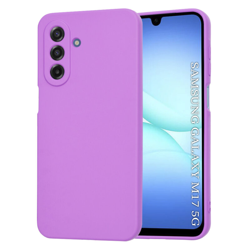 Husa silicon Samsung Galaxy M17 Techsuit SoftFlex, mov