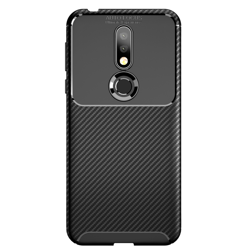 Husa Xiaomi Mi Mix 3 Mobster Carbon Skin Negru