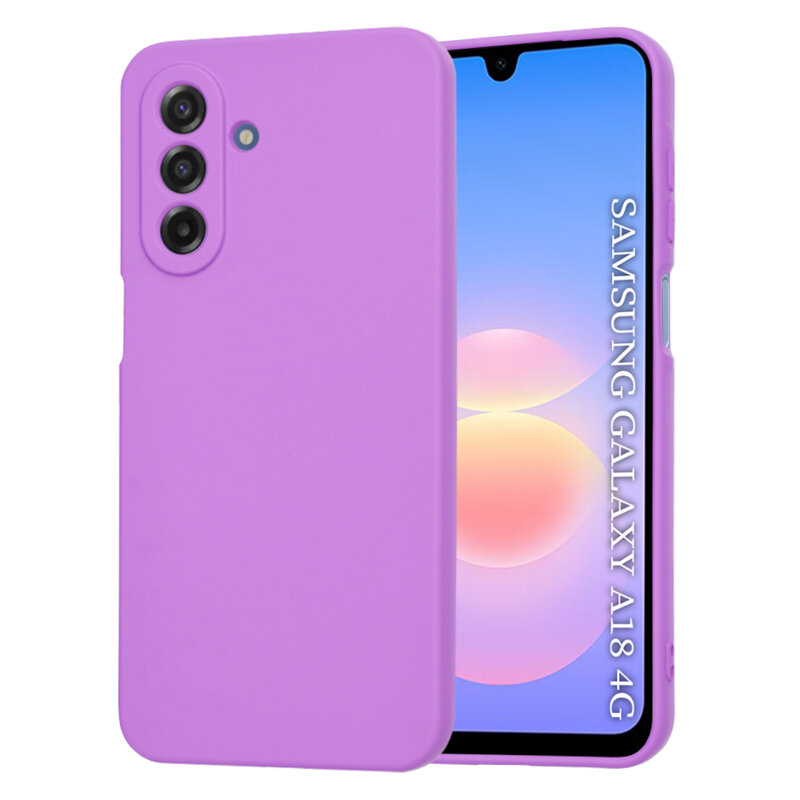 Husa silicon Samsung Galaxy A18 5G Techsuit SoftFlex, mov