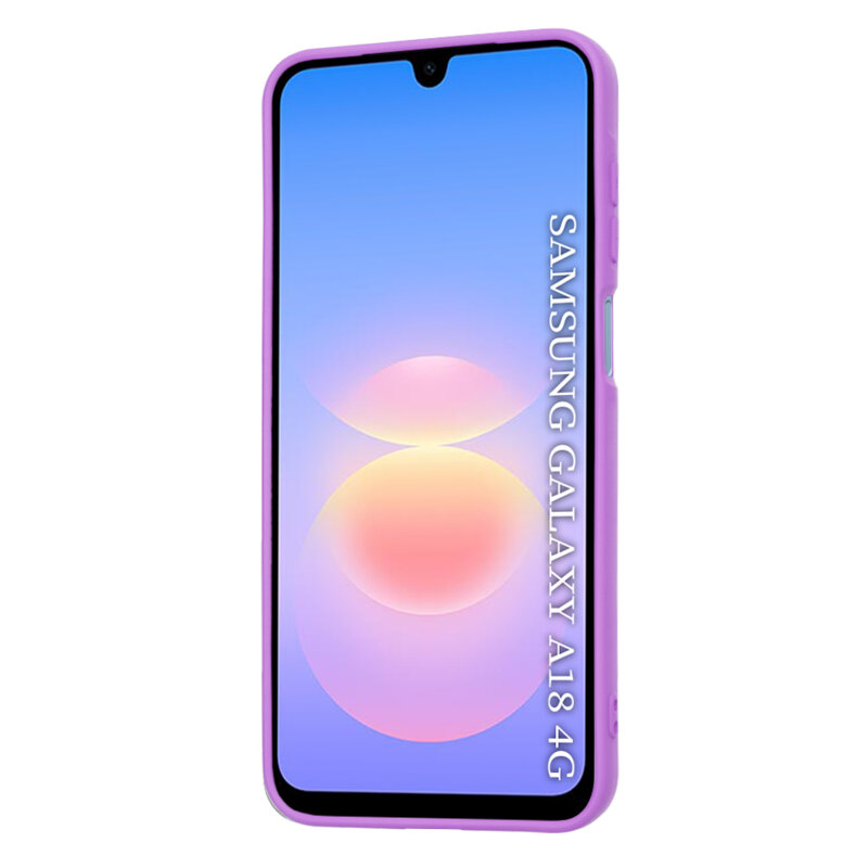 Husa silicon Samsung Galaxy A18 5G Techsuit SoftFlex, mov