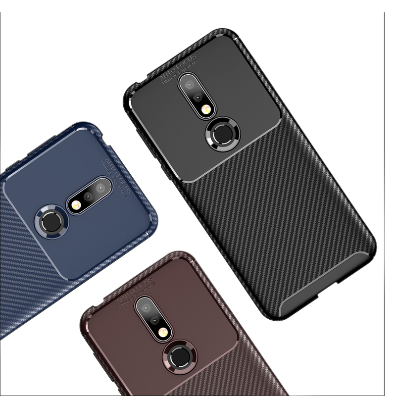 Husa Xiaomi Mi Mix 3 Mobster Carbon Skin Negru