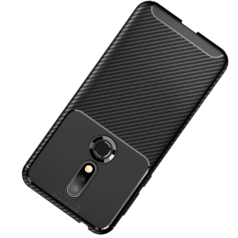 Husa Xiaomi Mi Mix 3 Mobster Carbon Skin Negru