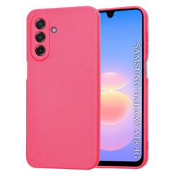 Husa silicon Samsung Galaxy A18 5G Techsuit SoftFlex, fucsia