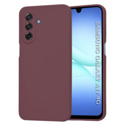 Husa silicon Samsung Galaxy A17 4G Techsuit SoftFlex, bordo