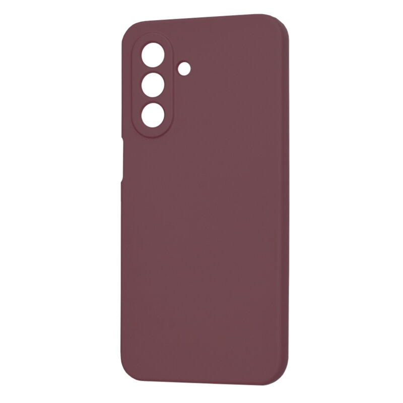 Husa silicon Samsung Galaxy A18 5G Techsuit SoftFlex, bordo