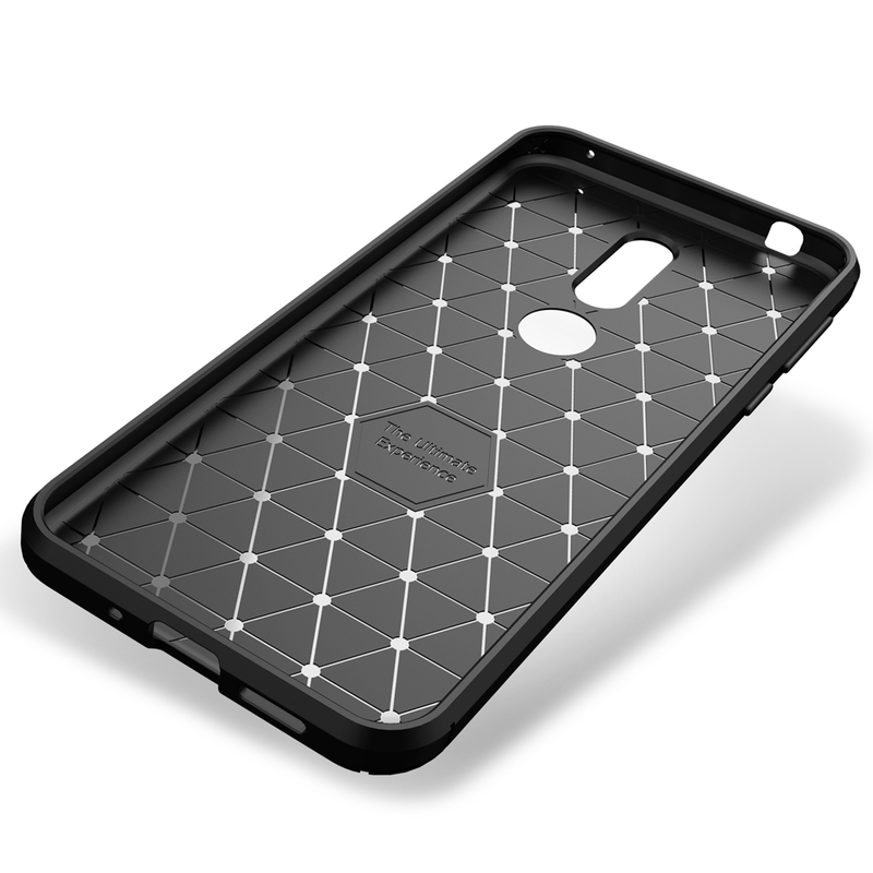 Husa Xiaomi Mi Mix 3 Mobster Carbon Skin Negru