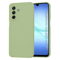 Husa silicon Samsung Galaxy A17 4G Techsuit SoftFlex, verde
