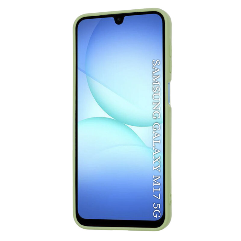 Husa silicon Samsung Galaxy M17 Techsuit SoftFlex, verde