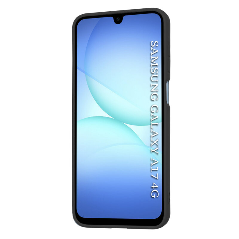 Husa silicon Samsung Galaxy A17 4G Techsuit SoftFlex, negru