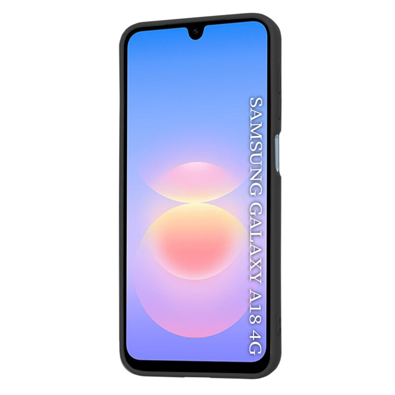 Husa silicon Samsung Galaxy A18 5G Techsuit SoftFlex, negru