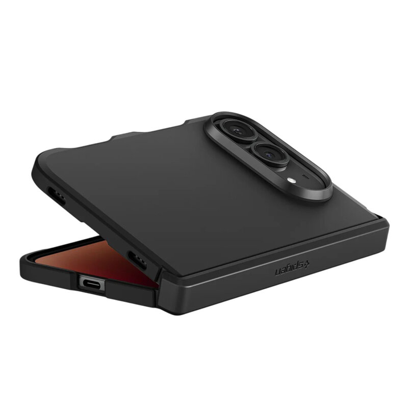 Husa iPhone Duo Spigen Tough Armor Pro MagSafe, negru