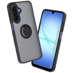 Husa Samsung Galaxy M17 Techsuit Glinth cu inel suport stand magnetic, negru