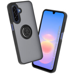 Husa Samsung Galaxy A18 5G Techsuit Glinth cu inel suport stand magnetic, negru