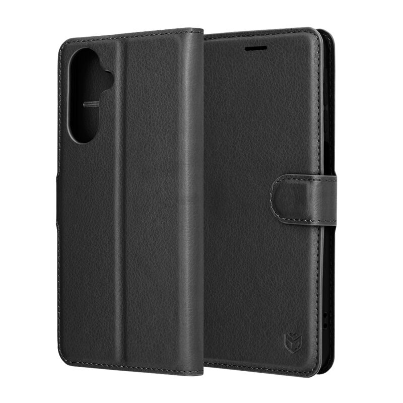 Husa Samsung Galaxy F17 Techsuit Leather Folio, negru