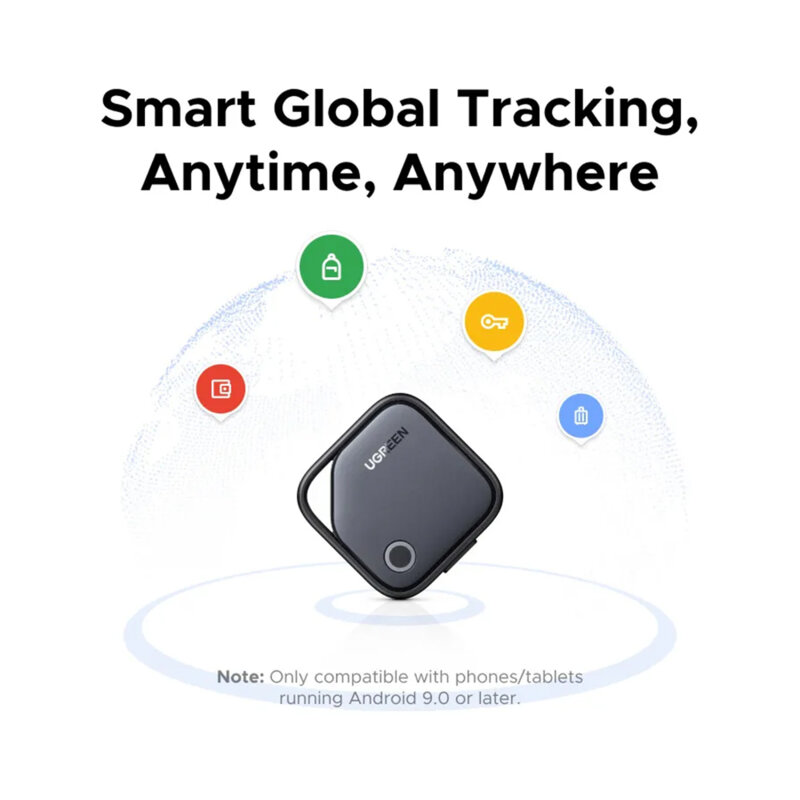 Smart tracker pentru Android, Ugreen, gri