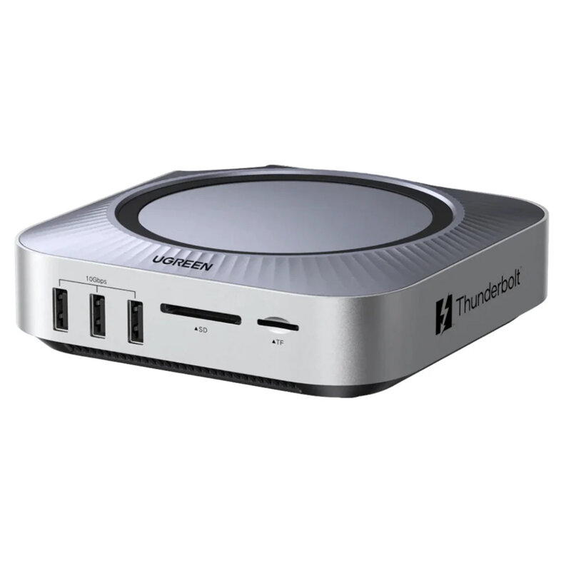Docking Station Ugreen Maxidok 10-in-1 Thunderbolt 5 Mac mini M4/M4 Pro, gri