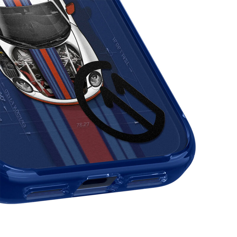 Husa iPhone 18 Pro Spigen Ultra Hybrid MagFit Le Mans, negru