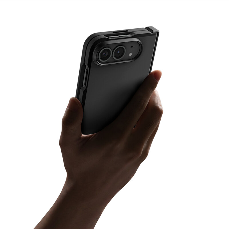 Husa iPhone Duo Spigen Tough Armor Pro MagSafe, negru