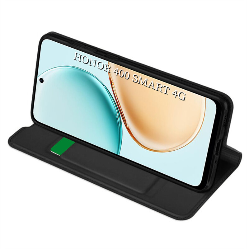 Husa Honor 400 Smart 4G Techsuit Magskin Book, negru