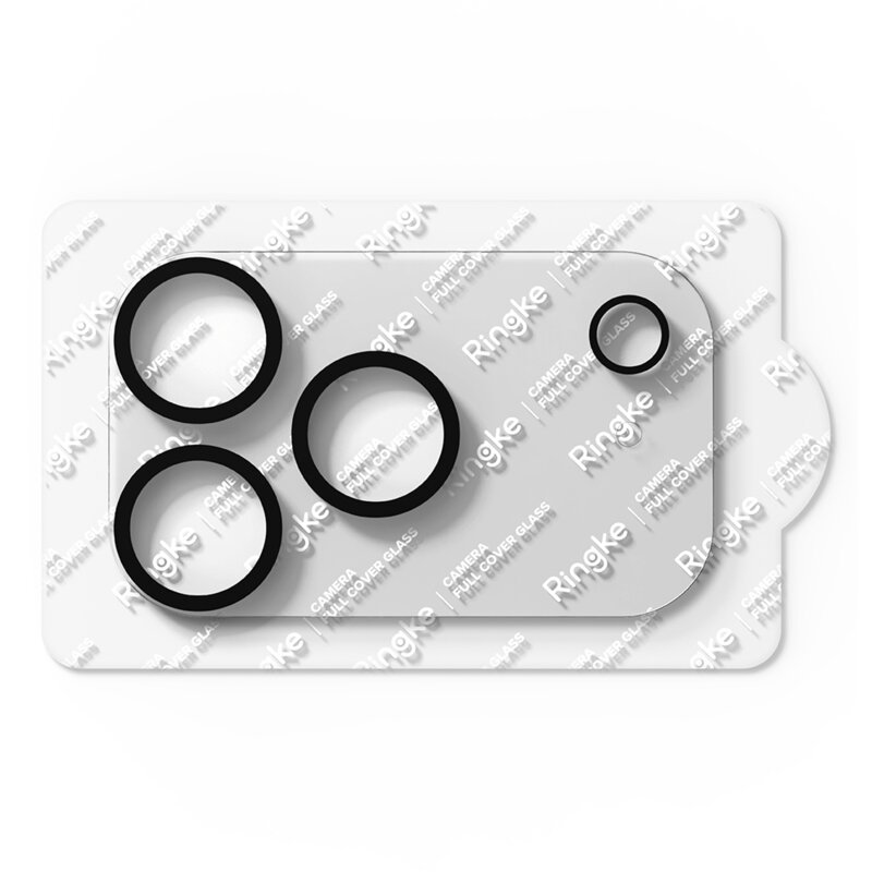 [Pachet 2x] Folie sticla camera iPhone 18 Pro Max Ringke Camera Full Cover, transparenta