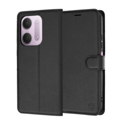 Husa Xiaomi Redmi 17C 5G Techsuit Leather Folio, negru