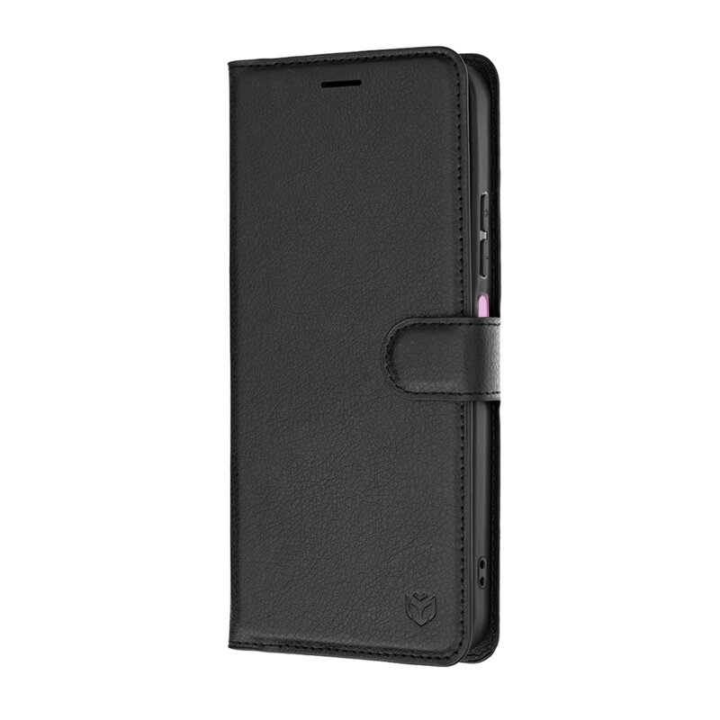 Husa Xiaomi Redmi 17C 5G Techsuit Leather Folio, negru