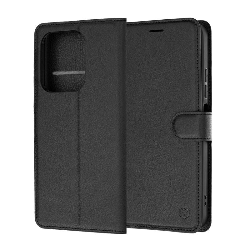 Husa Xiaomi Redmi 17C 5G Techsuit Leather Folio, negru