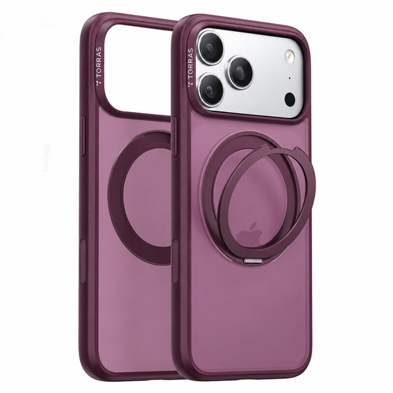 Husa iPhone 17 Pro Torras Ostand O1 Guardian, visiniu