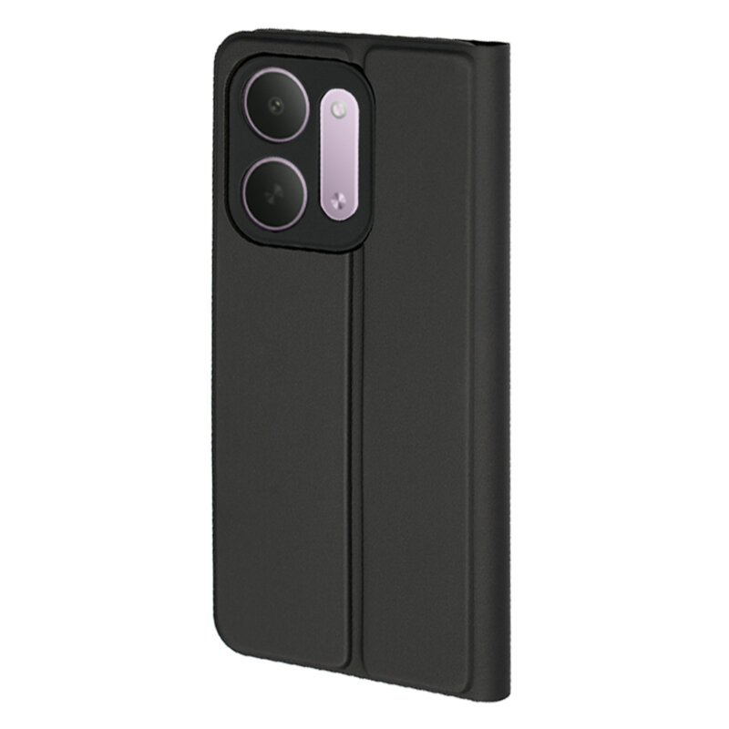 Husa Xiaomi Redmi 17C 5G Techsuit Magskin Book, negru