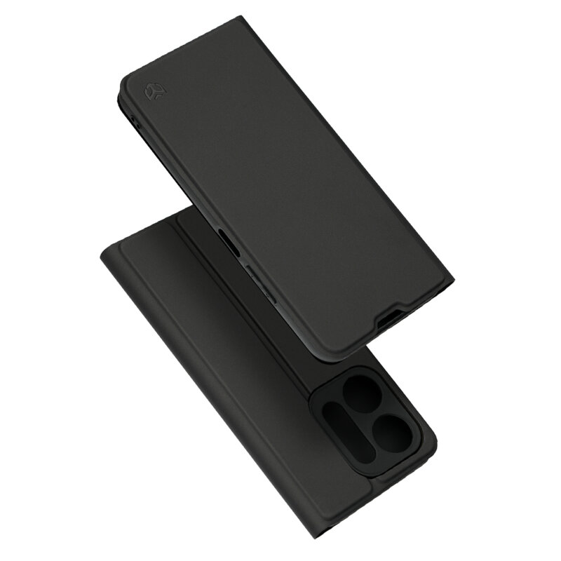 Husa Xiaomi Redmi 17C 5G Techsuit Magskin Book, negru