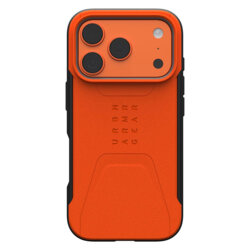 Husa iPhone 17 Pro UAG Civilian MagSafe, oranj