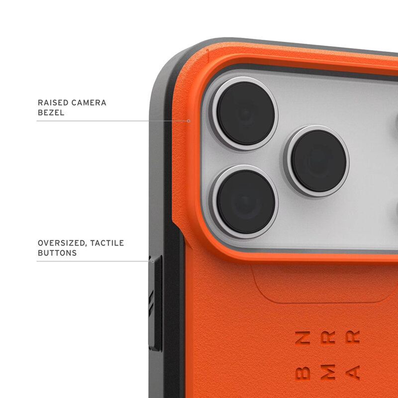 Husa iPhone 17 Pro UAG Civilian MagSafe, oranj