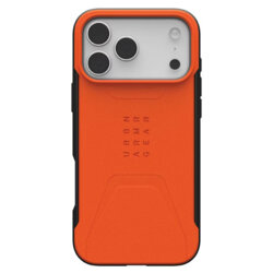 Husa iPhone 17 Pro Max UAG Civilian LT MagSafe, oranj