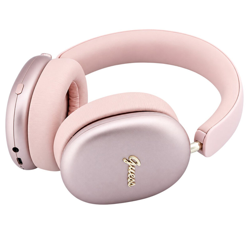 Casti wireless Bluetooth, ENC Guess, roz, GUBHP10HMBSP