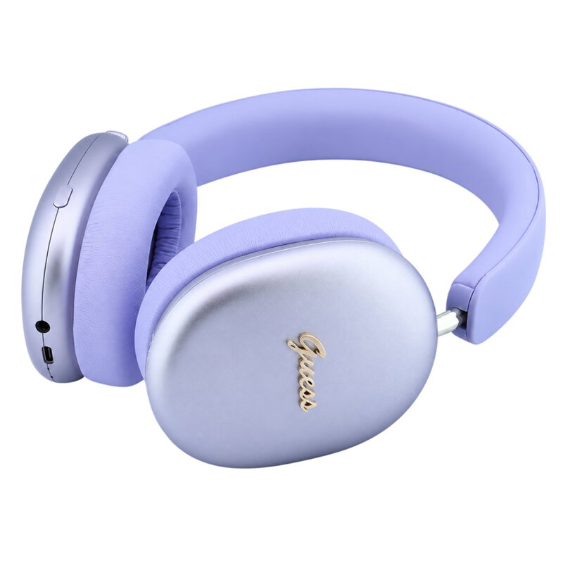 Casti wireless Bluetooth, ENC Guess, mov, GUBHP10HMBSU