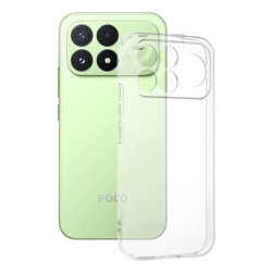Husa Xiaomi Poco F9 Pro Techsuit Clear Silicone, transparenta