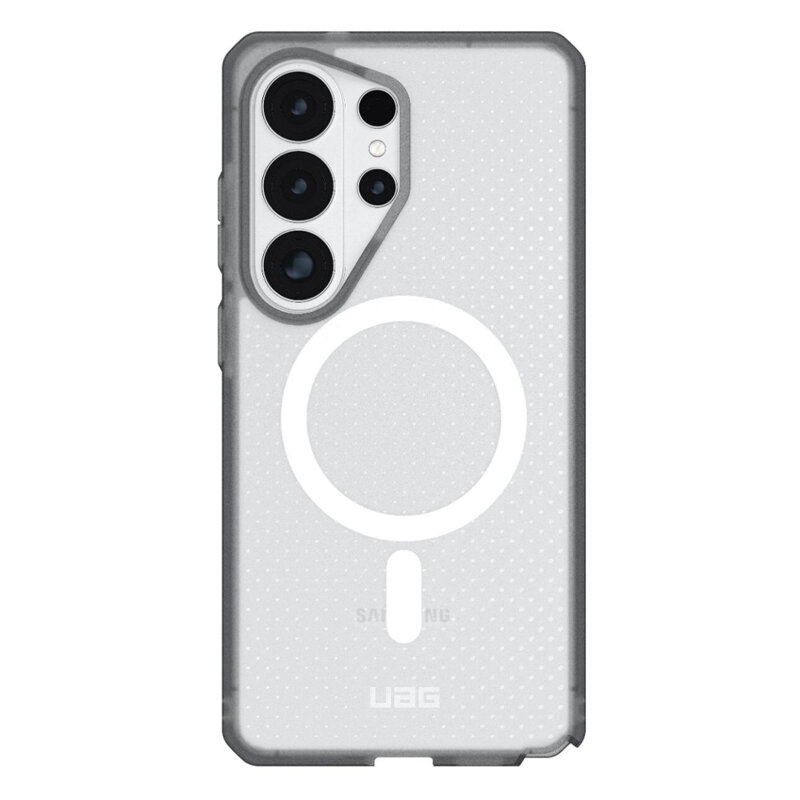Husa Samsung Galaxy S26 Ultra UAG Dot MagSafe, Frosted Ice/Ash