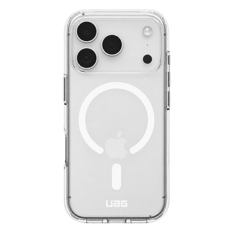 Husa iPhone 18 Pro UAG Scout Clear MagSafe, Ice White
