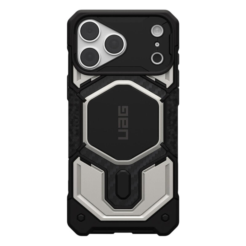 Husa iPhone 17 Pro Max UAG Monarch Pro MagSafe, Titanium