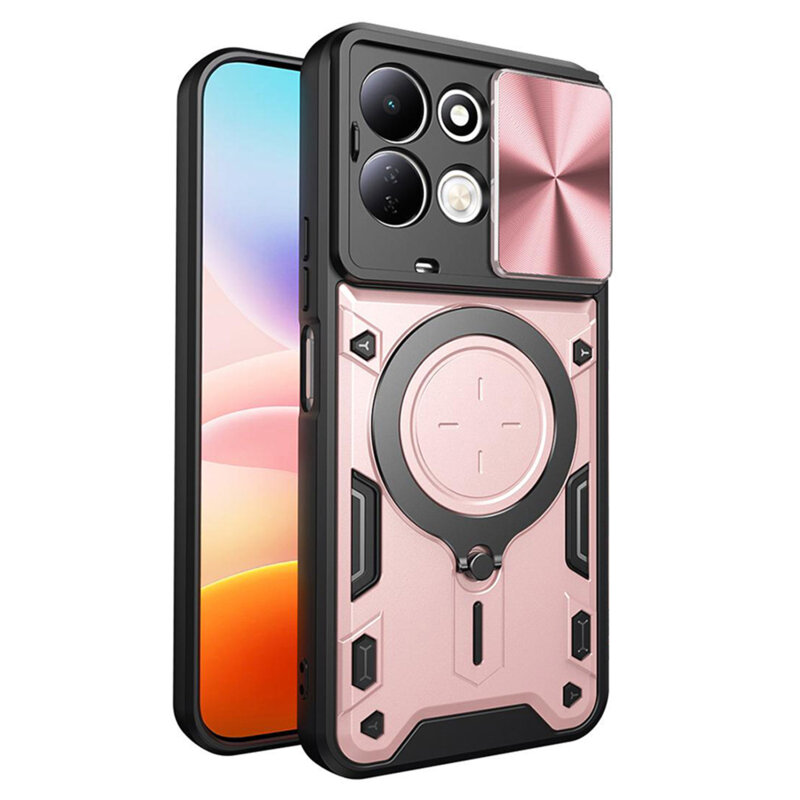 Husa Xiaomi Redmi 17 5G Techsuit CamGuard Pro, roz auriu