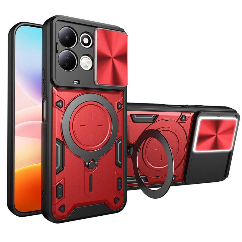 Husa Xiaomi Redmi 17 5G Techsuit CamGuard Pro, rosu