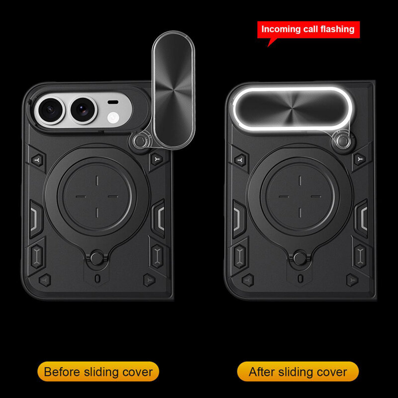 Husa iPhone Duo Techsuit CamGuard Pro, negru
