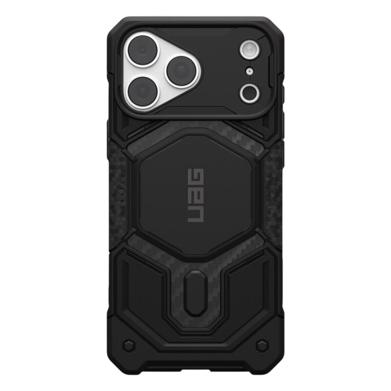 Husa iPhone 18 Pro Max UAG Monarch Pro MagSafe, Carbon Fiber