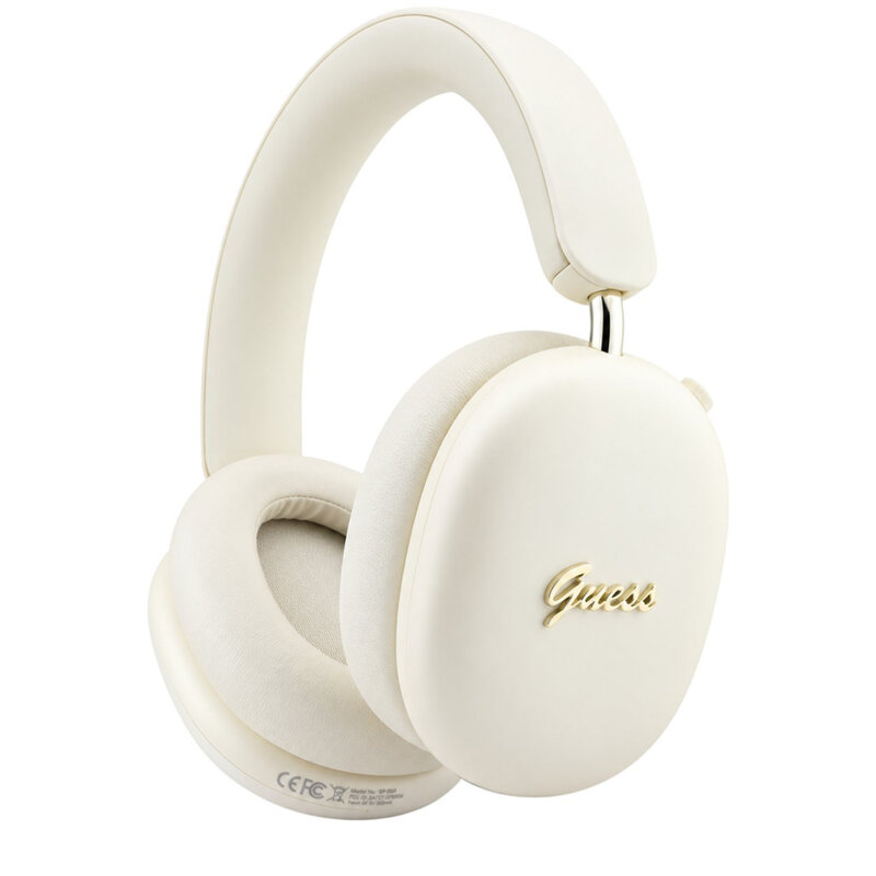 Casti wireless Bluetooth, ENC Guess, bej, GUBHP10HMBSE
