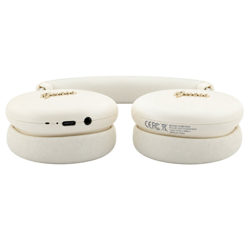Casti wireless Bluetooth, ENC Guess, bej, GUBHP10HMBSE
