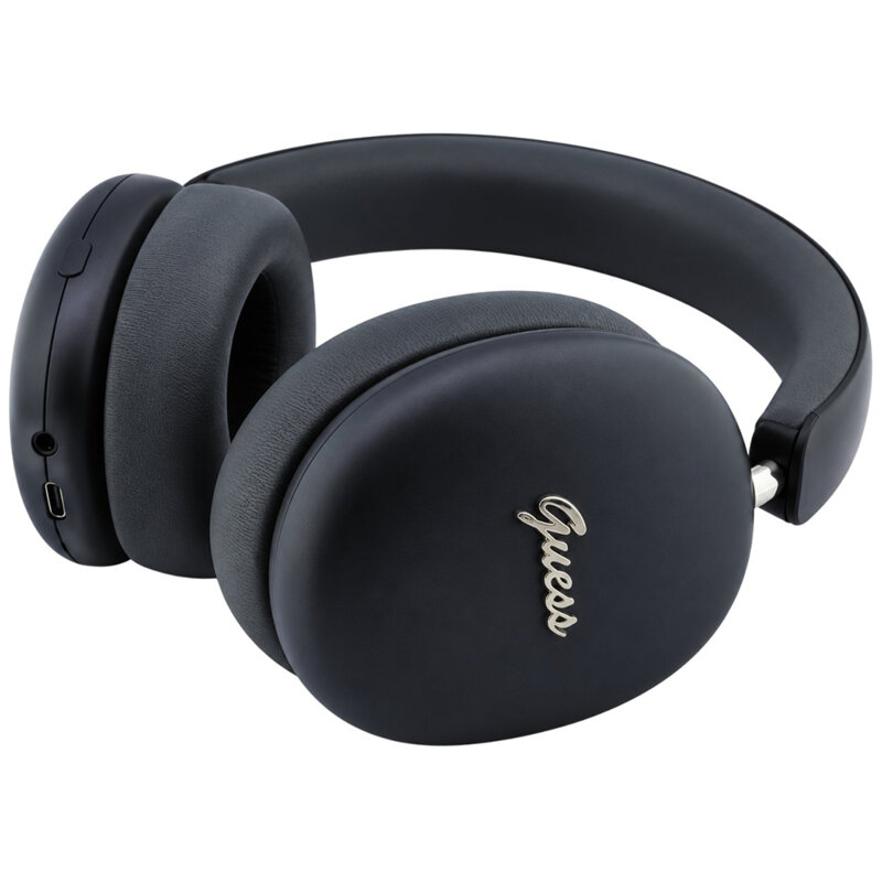 Casti wireless Bluetooth, ENC Guess, negru, GUBHP10HMBSK