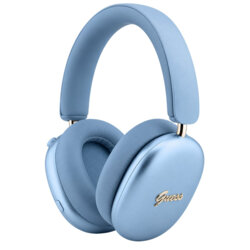 Casti wireless Bluetooth, ENC Guess, bleu, GUBHP10HMBCB