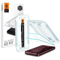 [Pachet 2x] Folie iPhone 18 Pro Max Spigen Glas.tR EZ Fit, transparenta